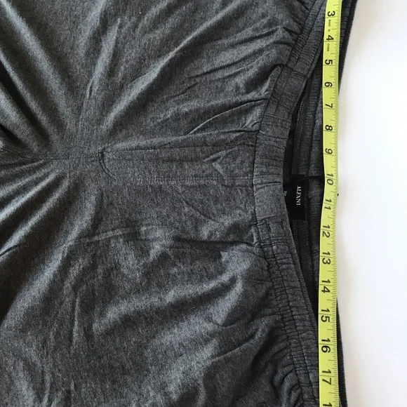 New Alfani Sleep Pajama Pants Men's size XXL Charcoal Gray w/Pockets Drawstring - Picture 14 of 16